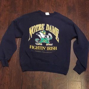 Vintage Notre Dame sweatshirt!